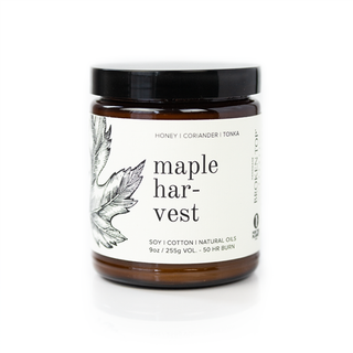 Maple Harvest 9oz Soy Candle - Fall