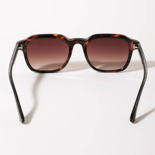 Retro Square Frame Sunglasses Modern Fashion Style