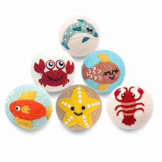 Sea Creatures: Eco Wool Dryer Balls Fair Trade
