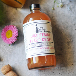 Grapefruit Fleur de Sel - Handcrafted Cocktail Mixer
