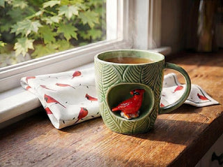 Nature Inspired Mug with Alcove-4"H(11oz)