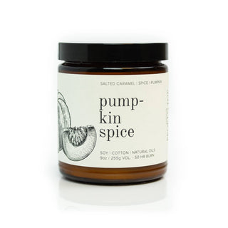 Pumpkin Spice 9oz Soy Candle - Fall