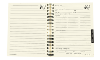 Recipes, A Cooking Journal (Color)