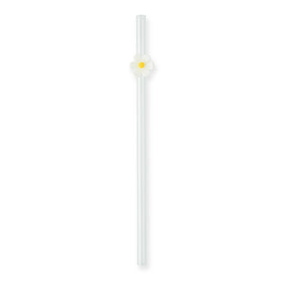 7pk Glass Straw Set - Asst Floral
