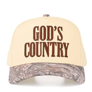 GOD`S COUNTRY TRUCKER HAT, TCM 0162 1