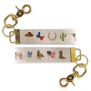 Texas Icons Keychain