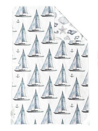 Sea Sail: Reversible Hand Towel