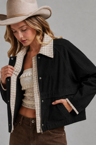 VINTAGE OXFORD CANVAS TWILL FALL JACKET_JLT00253-01