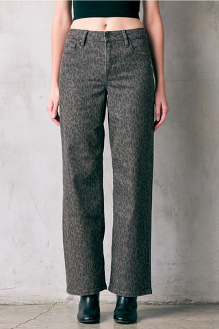 Hidden Brown Cheetah Jeans