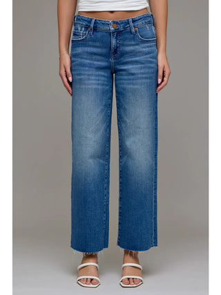 Hidden Medium Washed Low Rise Jeans