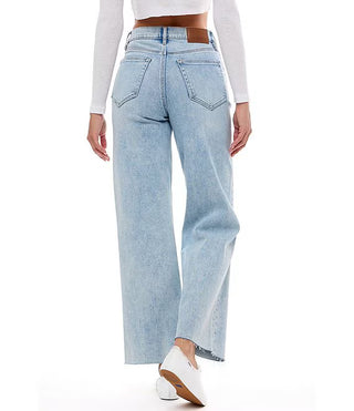 Hidden Light Wash Dad Jean