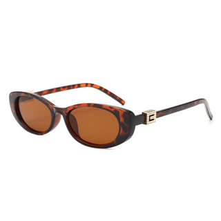 Oval Sunglasses - Tortoise Shell